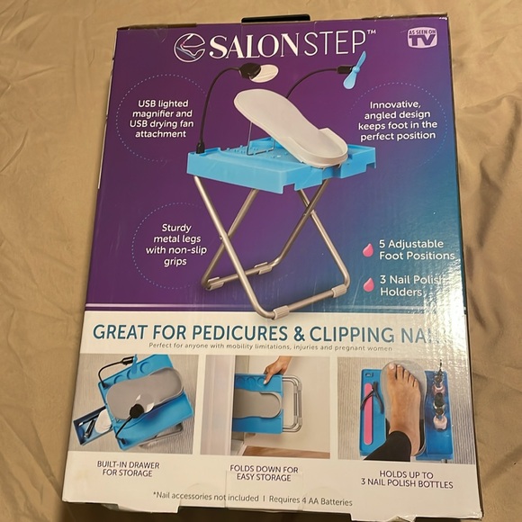 Salon Step The Beauty Footrest - Pedicure - NWT - Picture 2 of 2